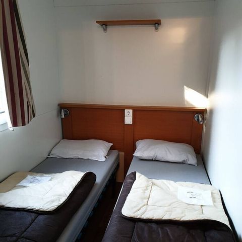 MOBILHOME 4 personas - Mobil-home | Clásico | 2 Dormitorios | 4 Pers. | Terraza elevada | Aire acondicionado.