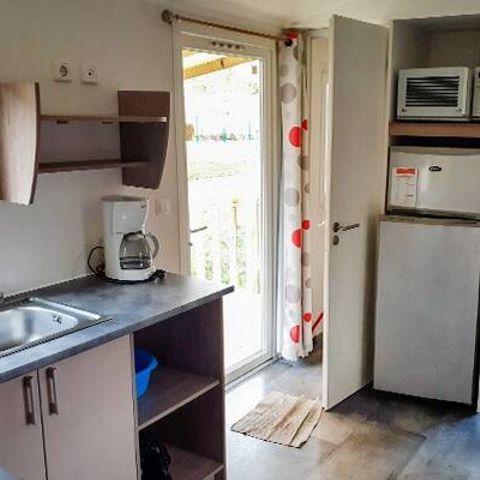 Mobilheim 6 personen - Classic | 3 Schlafz. | 6 Pers. | Erhöhte Terrasse