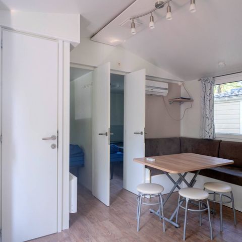 Mobilheim 6 personen - Mobilheim | Classic | 3 Schlafz. | 6 Pers. | Erhöhte Terrasse | Klima.