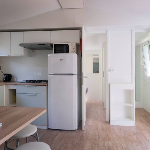 Mobilheim 6 personen - Mobilheim | Classic | 3 Schlafz. | 6 Pers. | Erhöhte Terrasse | Klima.