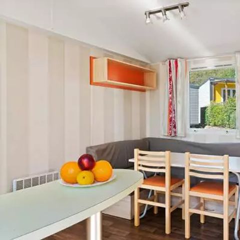 Mobilheim 6 Personen - Mobilheim | Classic | 2 Zi. | 4/6 Pers. | Erhöhte Terrasse