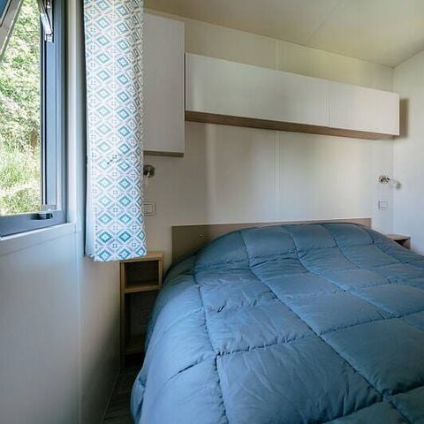 Mobilheim 6 Personen - Mobilheim | Comfort | 3 Schlafz. | 6 Pers. | Terrasse Lounge | Klimaanlage | TV