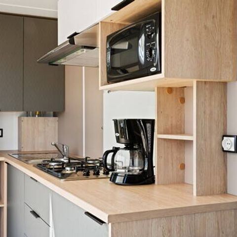 Mobilheim 6 Personen - Mobilheim | Classic | 3 Zi. | 4/6 Pers. | Einfache Terrasse | 1 Bad | Klima.