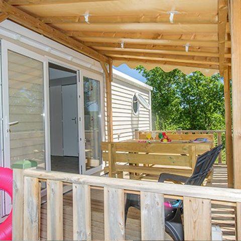 MOBILE HOME 6 people - Classic XL | 2 Bedrooms | 4/6 Pers. | Raised terrace