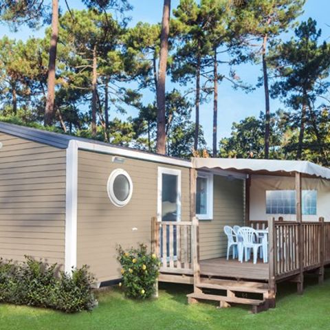 MOBILE HOME 6 people - Mobile-home | Comfort XL | 2 Bedrooms | 4/6 Pers. | Raised terrace | Air conditioning