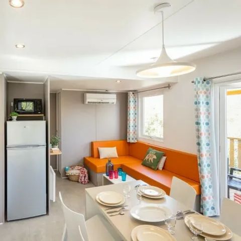 MOBILE HOME 6 people - Premium 3 bedrooms 2 bathrooms Lounge without TV