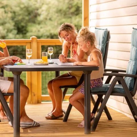 MOBILHOME 6 personnes - Premium 3 chambres 2 salles de bain Salon sans TV