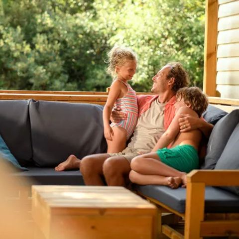 MOBILE HOME 6 people - Premium 3 bedrooms 2 bathrooms Lounge without TV