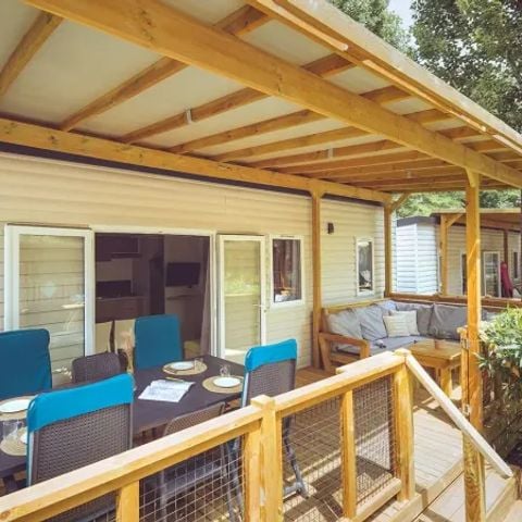 MOBILE HOME 6 people - Premium 3 bedrooms 2 bathrooms Lounge