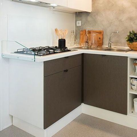 BUNGALOW 6 personnes - Mobil-home | Premium | 3 Ch. | 6 Pers. | Terrasse surélevée | 2 SDB | Clim. | TV