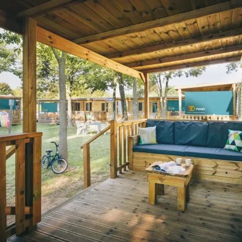 Stacaravan 6 personen - Premium 3 slaapkamers Relax