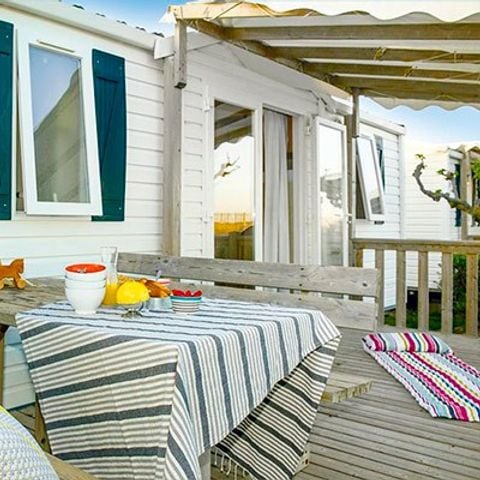 MOBILE HOME 4 people - Classic | 2 Bedrooms | 4 Pers. | Covered Terrace