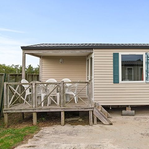 MOBILHOME 6 personas - Classic XL | 2 Dormitorios | 4/6 Pers. | Terraza elevada