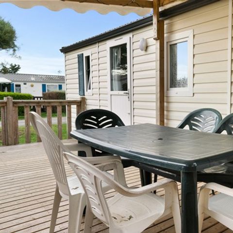 MOBILHOME 6 personnes - Mobil-home | Classic XL | 3 Ch. | 6 Pers. | Terrasse Couverte | Clim. | TV