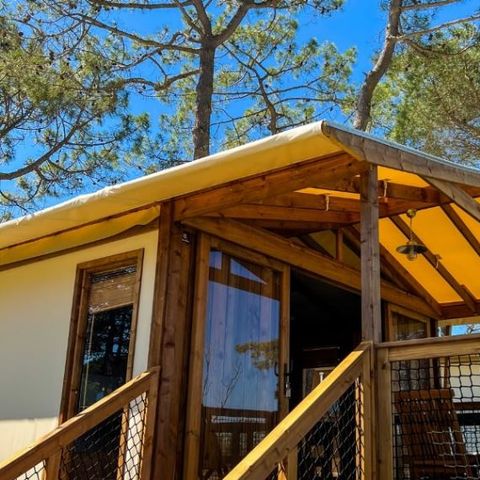 Glamping tent 4 persons - Panoramik Cottage - 2 bedrooms