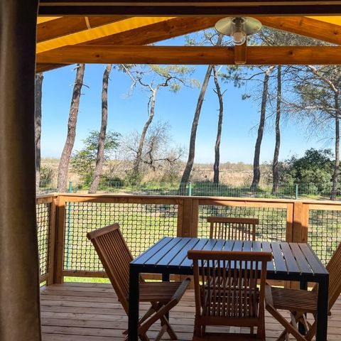 BUNGALOW DE LONA 4 personas - Cabaña Panoramik - 2 dormitorios