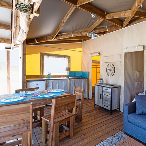 TENDA IN TELA E LEGNO 5 persone - Bohemian Lodge - 2 camere