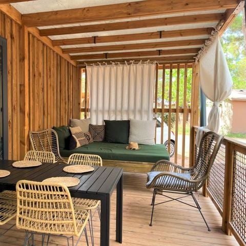 Mobilhome 6 personnes - Cottage Cosy - 3 chambres - 2 salles de bain