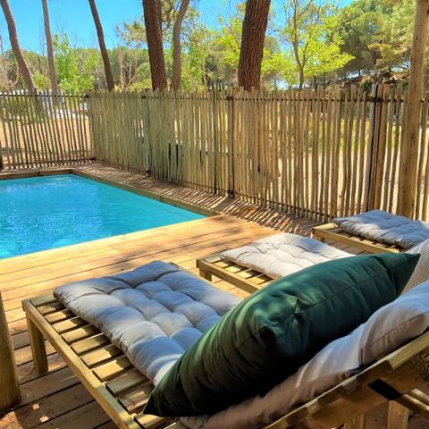 CASA MOBILE 6 persone - Cottage Piscina 3 camere da letto