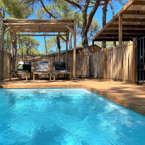CASA MOBILE 8 persone - Cottage con piscina per 8 persone