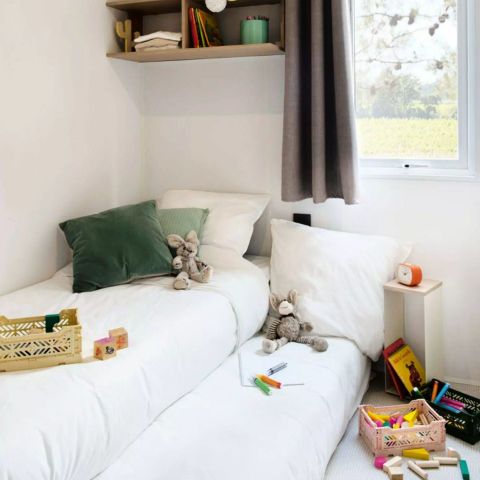 Stacaravan 6 personen - Privilège 4 Kamers 6 personen Airconditioning + TV