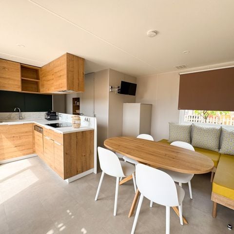 Stacaravan 6 personen - Gezellige Cottage 3bed 6pers 2sdb