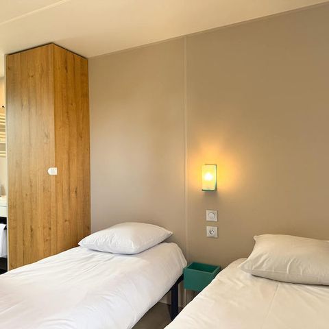 Stacaravan 4 personen - Gezellige Cottage 2bed 4pers 2sdb