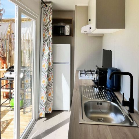 Stacaravan 6 personen - Bali (bij de lagune)