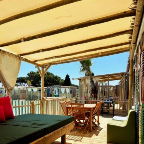 Stacaravan 6 personen - Bali (bij de lagune)