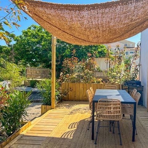 Stacaravan 4 personen - Cottage Cocoon 2Ch 2sdb