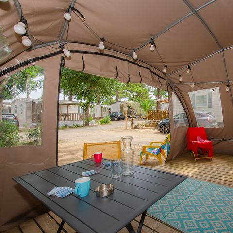 UNIEKE ACCOMMODATIE 4 personen - Coco Sweet Tent 4Pers 2Ch. zonder airconditioning