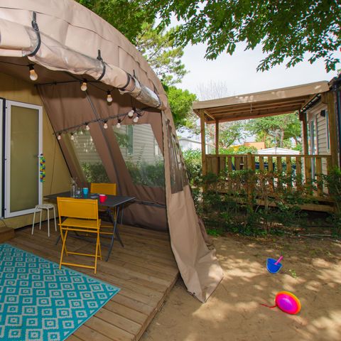 Hébergement 4 personnes - Coco Sweet Tente 4Personnes - 2 Chambres Non Climatisée
