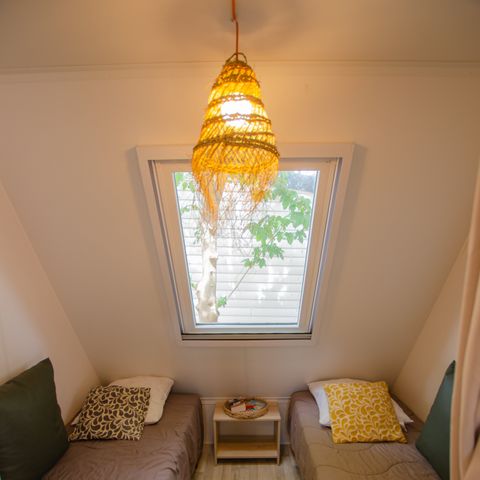 UNIEKE ACCOMMODATIE 4 personen - Coco Sweet Tent 4Pers 2Ch. zonder airconditioning