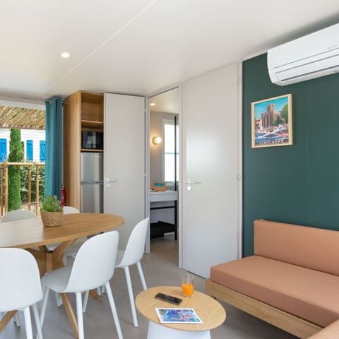 Mobilheim 6 Personen - Cottage Prestige Garden 6Pers. 3Sch. Klim.
