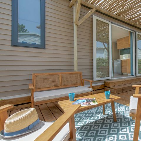 Mobilheim 4 Personen - Prestige Garden 4Pers 2Sch. klimatisiert