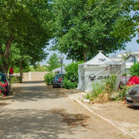 Kampeerplaats - Comfort standplaats pakket (tent, caravan of camper /1auto / 16A elektriciteit) Water en afvoer