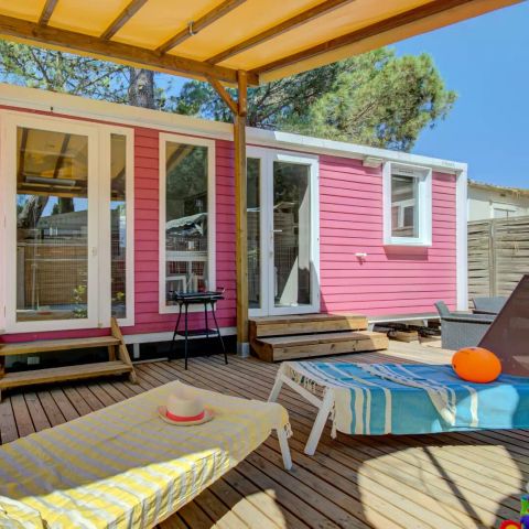 BUNGALOW 6 personnes - Mobil-home Premium Stella Maris XL 4 Pièces 6 Personnes Climatisé + TV 2sdb