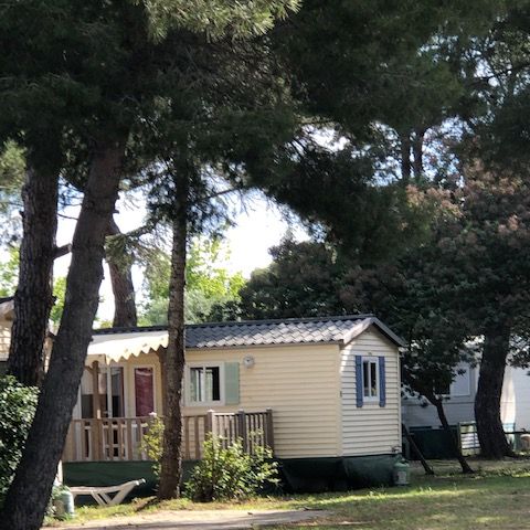 Mobile home 4 persons - 2 rooms without air conditioning + terrace