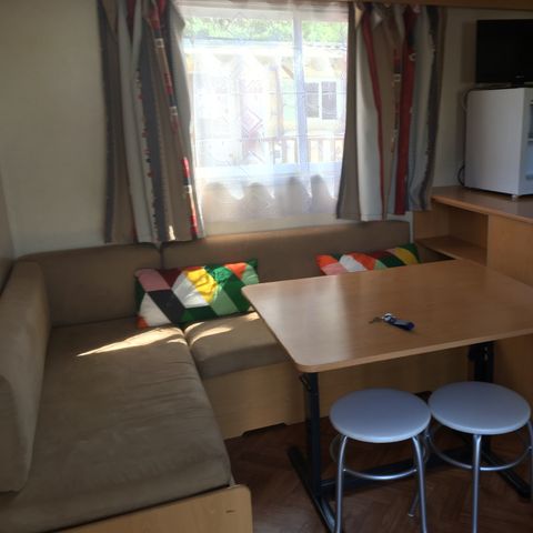Mobile home 4 persons - 2 rooms without air conditioning + terrace