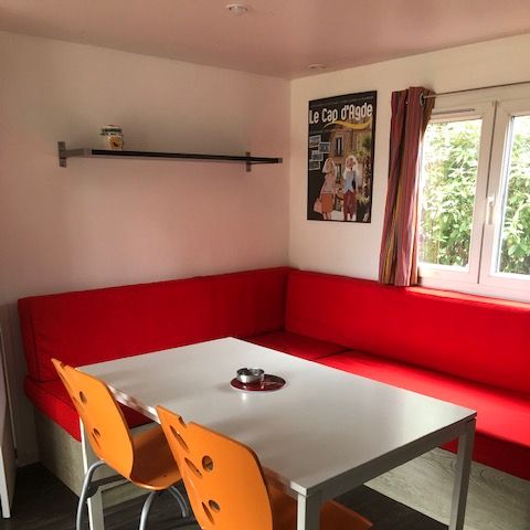 Mobilheim 4 Personen - 2 Schlafzimmer klimatisiert