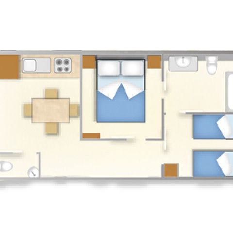 BUNGALOW 4 personnes - Baia Relax New