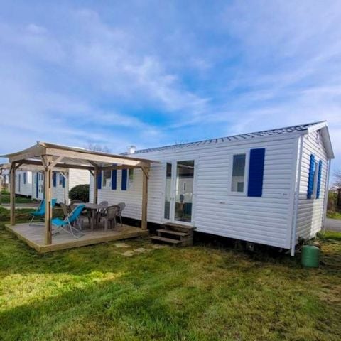 Stacaravan 6 personen - 3 slaapkamers