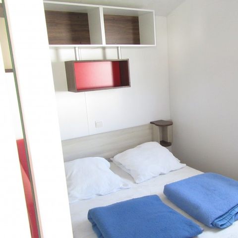 Stacaravan 6 personen - 2 slaapkamers