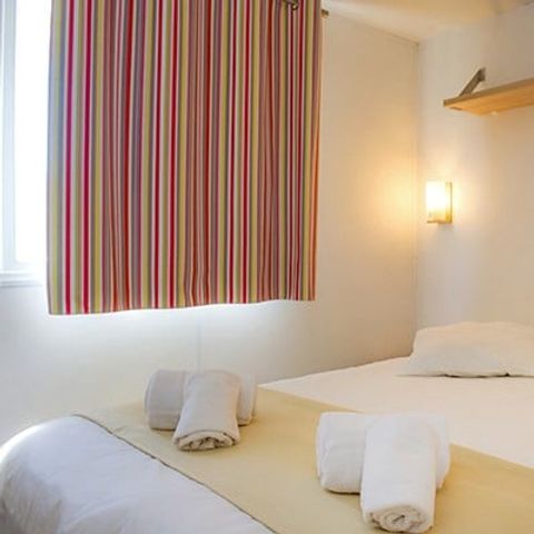 Mobilheim 6 personen - Classic XL | 2 Schlafz. | 4/6 Pers. | Erhöhte Terrasse