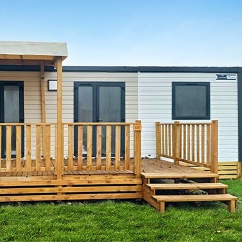 Mobilhome 6 personnes - Comfort XL | 3 Ch. | 6 Pers. | Terrasse surélevée | Clim.