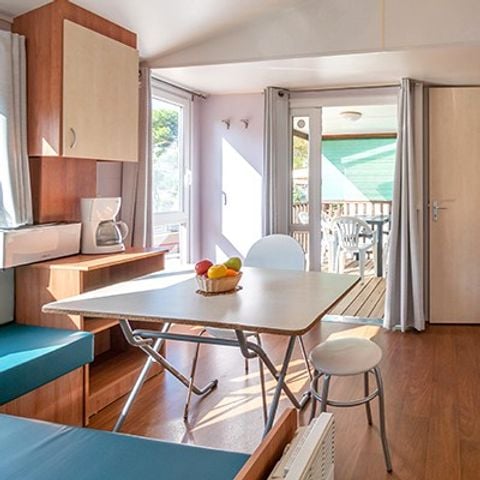 MOBILE HOME 4 people - Classic XL | 2 Bedrooms | 4 Pers. | Raised terrace