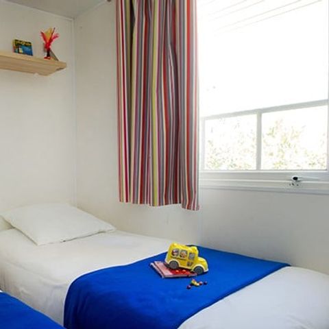 Stacaravan 6 personen - Classic XL | 2 slaapkamers | 4/6 pers. | Verhoogd terras