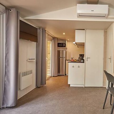 Mobile home 4 persons - Ultimate | 2 Bedrooms | 4 Pers | Raised terrace | 2 bathrooms | Air conditioning | TV
