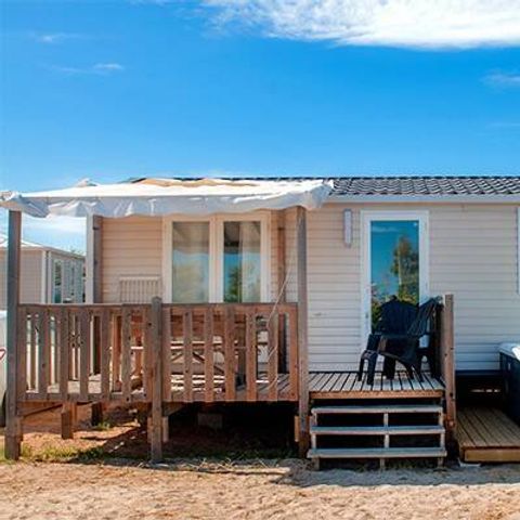 MOBILE HOME 8 people - Ultimate | 3 Bedrooms | 6/8 Pers | Raised terrace | Air conditioning | TV