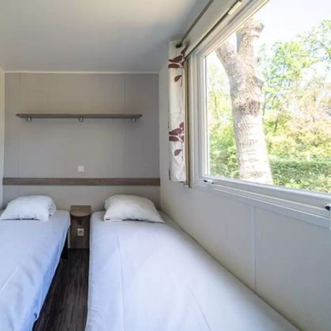 Mobile home 6 persons - Mobile-home | Comfort | 3 Bedrooms | 6 Pers. | Single terrace | Air-con.